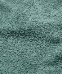 Watery bathing poncho for kids (1-6) - Cotton - Forrest Green