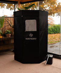 Watery steam sauna - Ambience - Black