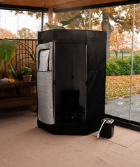Watery steam sauna - Ambience - Black