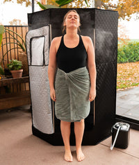 Watery steam sauna - Ambience - Black