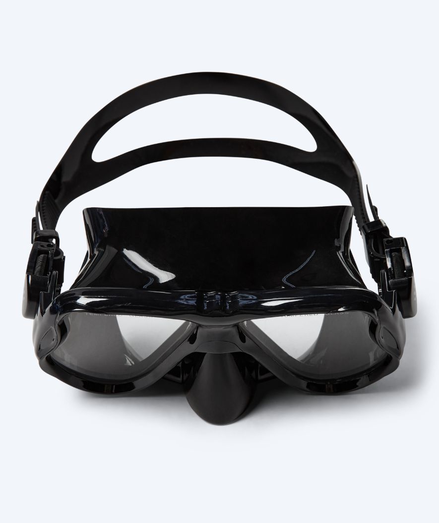 Watery diving mask for adults (from 12 years) - Hudson - Black
