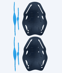 Watery hand paddles - Flow - Dark blue