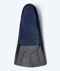 Watery short swim fins - Shimmer - Dark blue