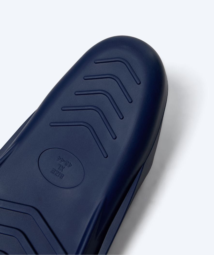Watery short swim fins - Shimmer - Dark blue