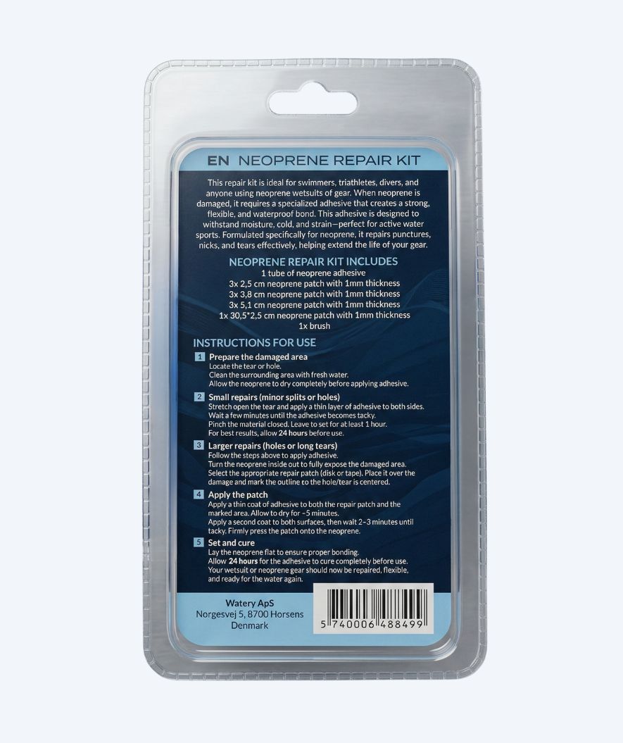Watery neoprene glue repair kit