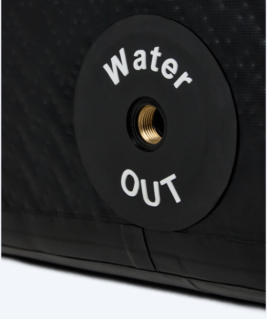 Watery inflatable cold plunge - Ace - Black