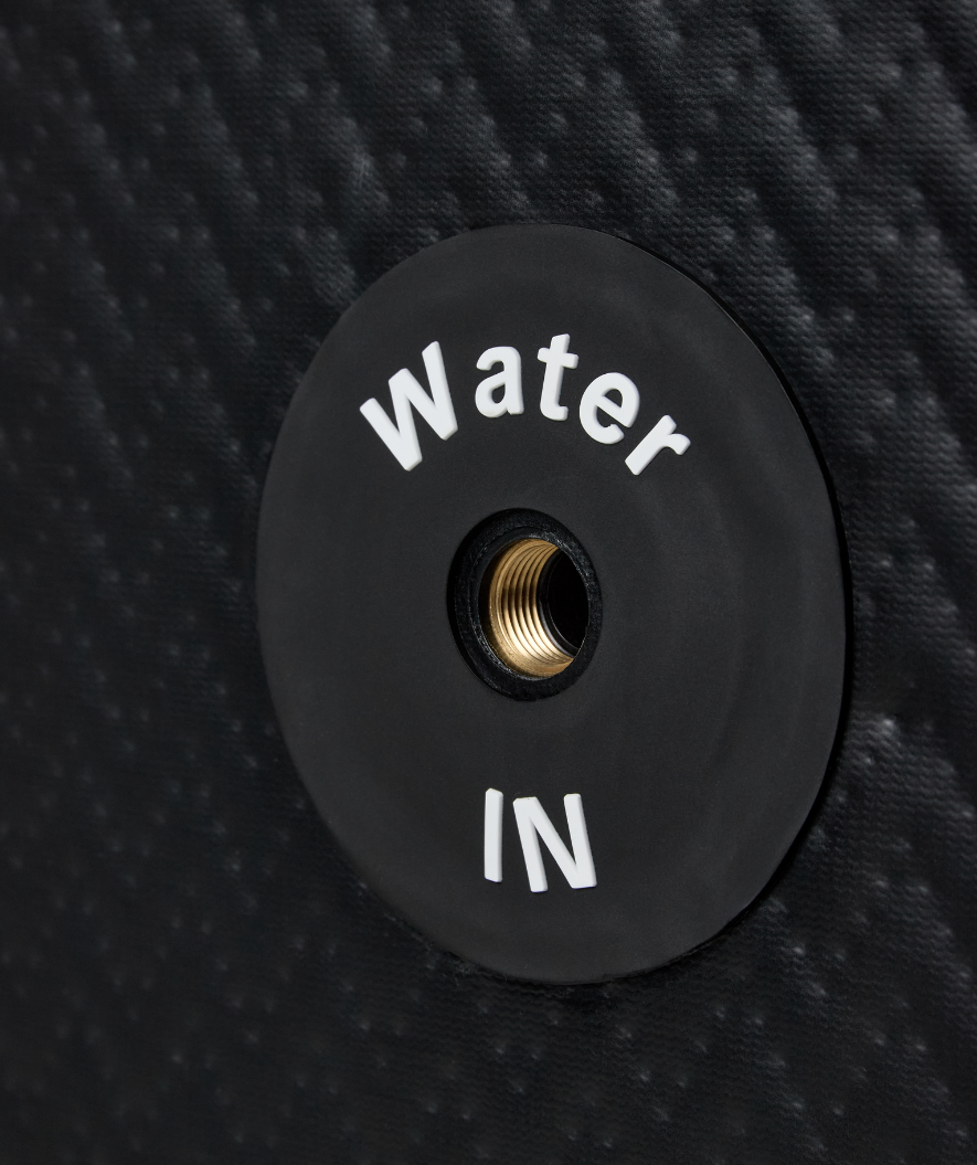 Watery inflatable cold plunge - Ace - Black