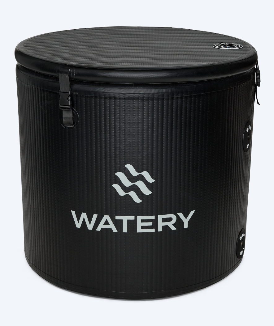 Watery inflatable cold plunge - Deluxe - Black