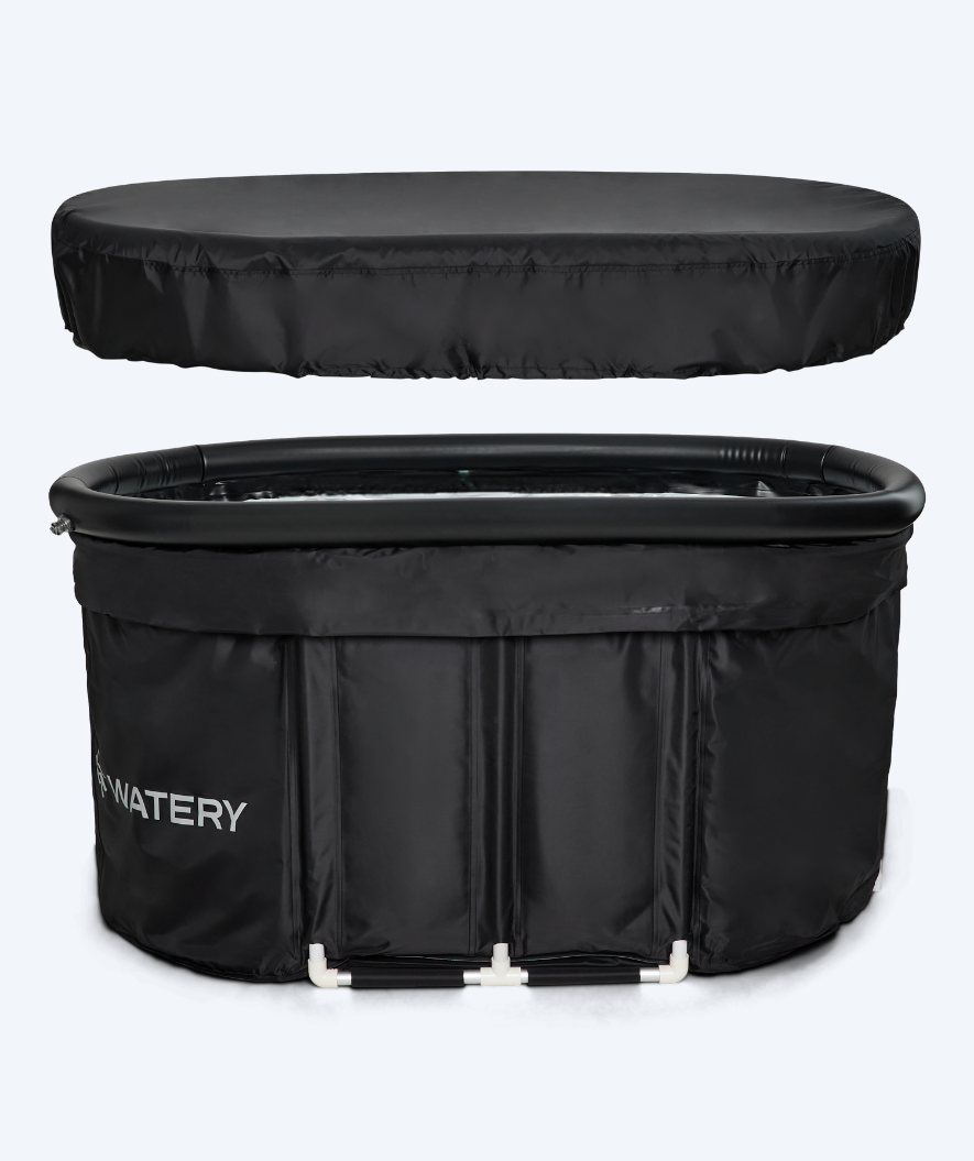 Watery inflatable cold plunge - Hero Max - Black