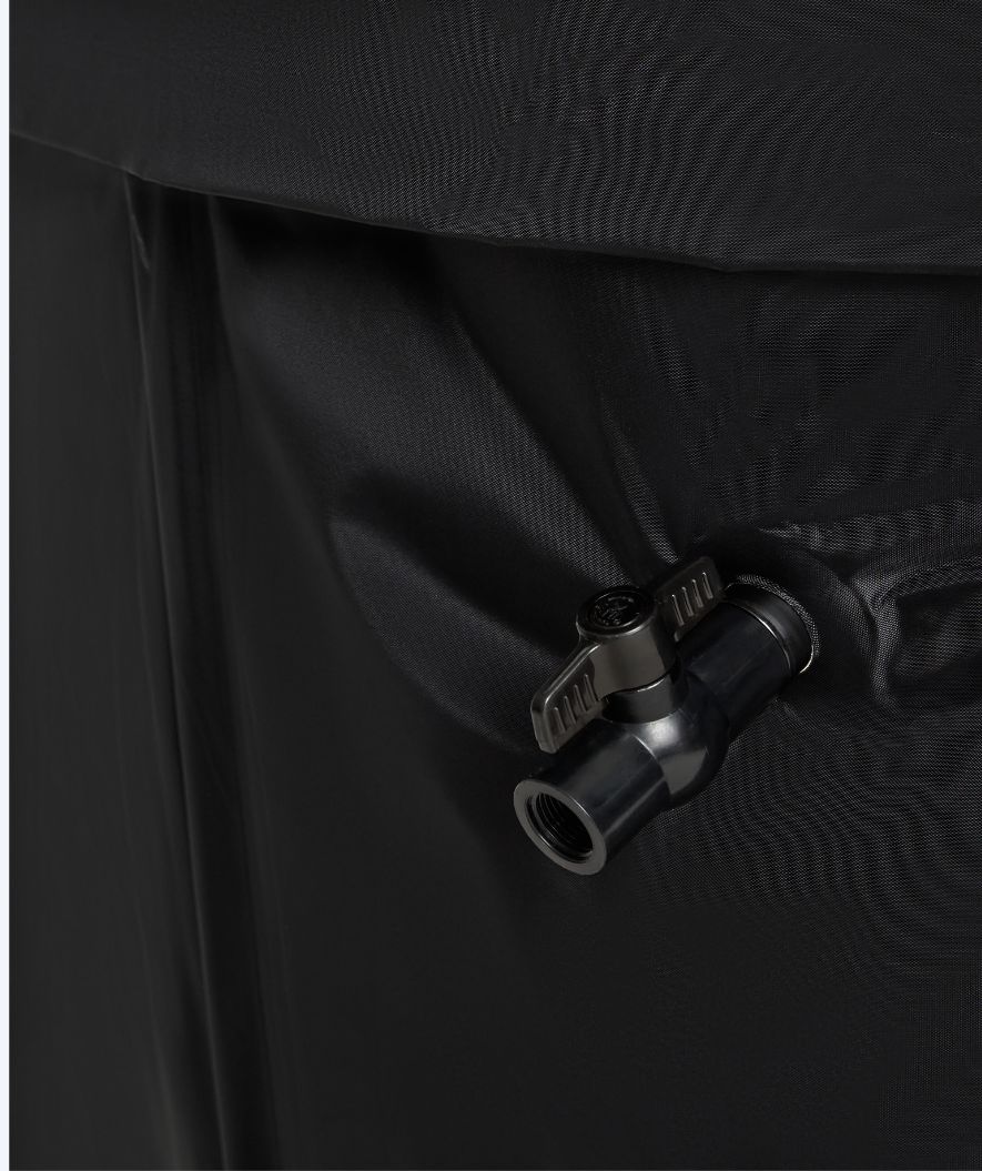 Watery inflatable cold plunge - Hero Max - Black