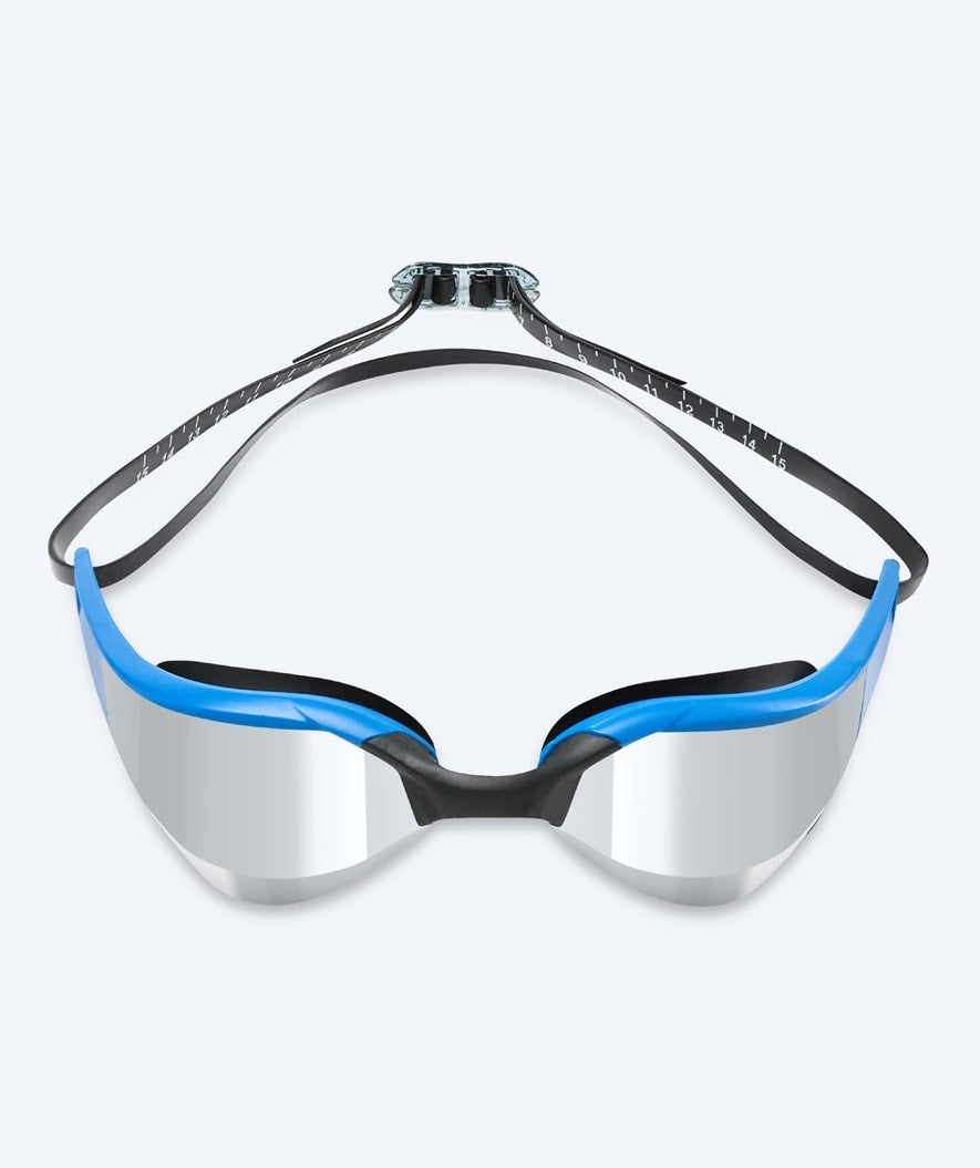 Watery swimming goggles - Instinct Elite Mirror - Blue/silver