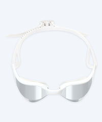 Watery swimming goggles - Instinct Elite Mirror - White/silver