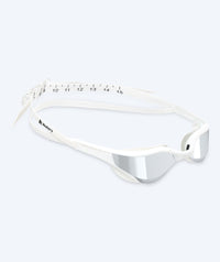 Watery swimming goggles - Instinct Elite Mirror - White/silver