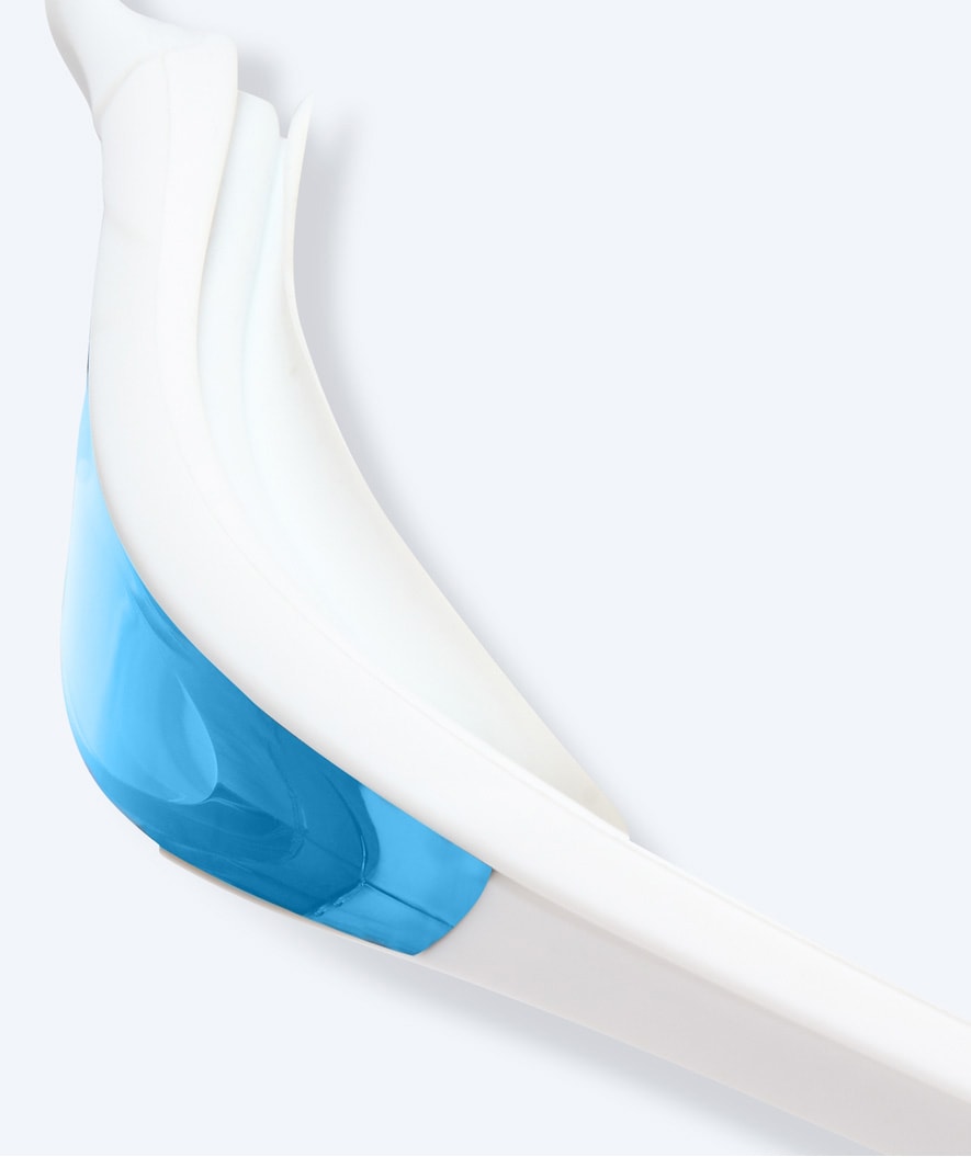 Watery swimming goggles - Instinct Elite Mirror - White/blue