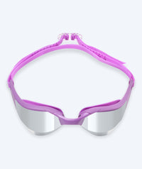 Watery swimming goggles - Instinct Elite Mirror - Purple/silver