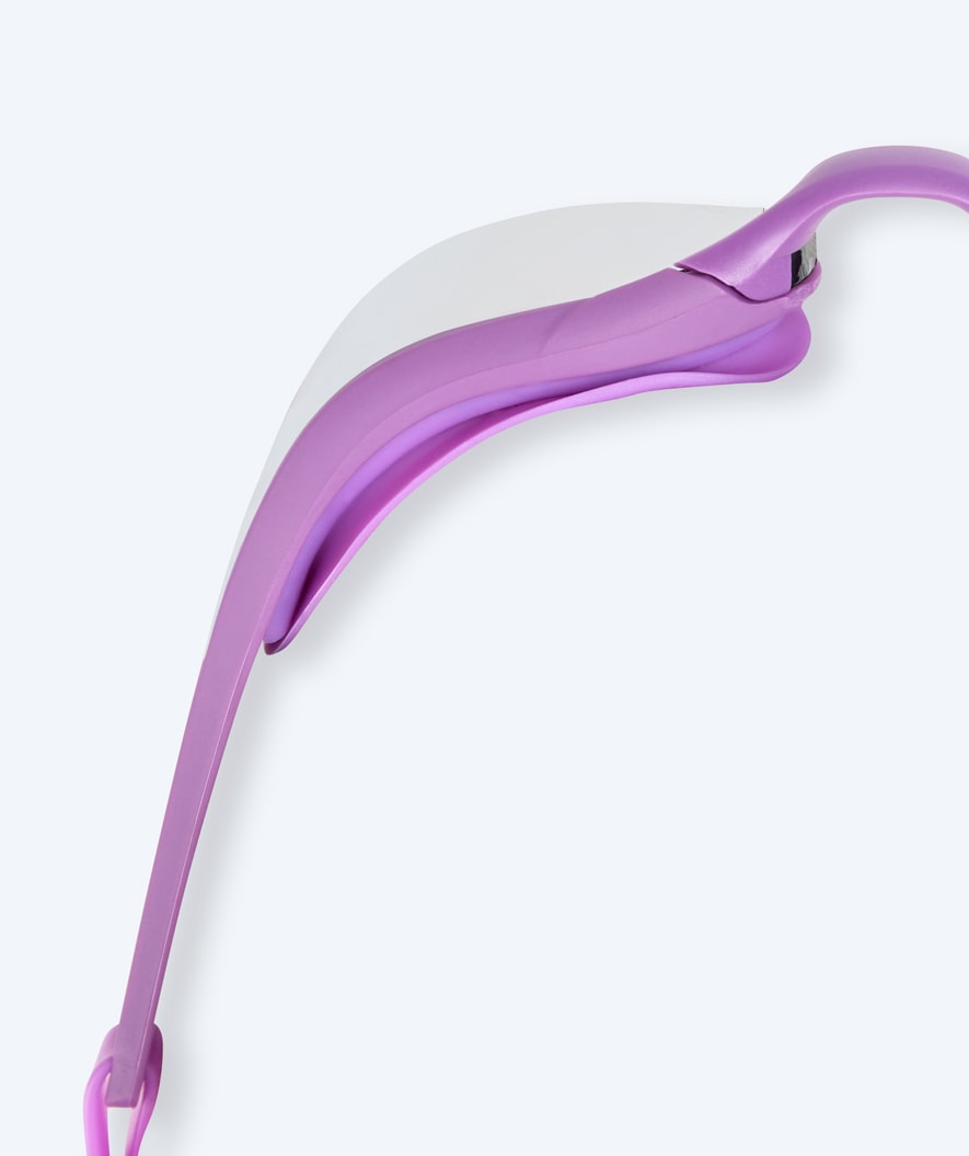 Watery swim goggles - Instinct Elite Mirror - Purple/silver