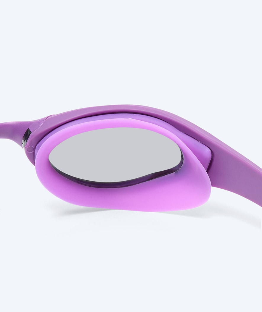 Watery swim goggles - Instinct Elite Mirror - Purple/silver
