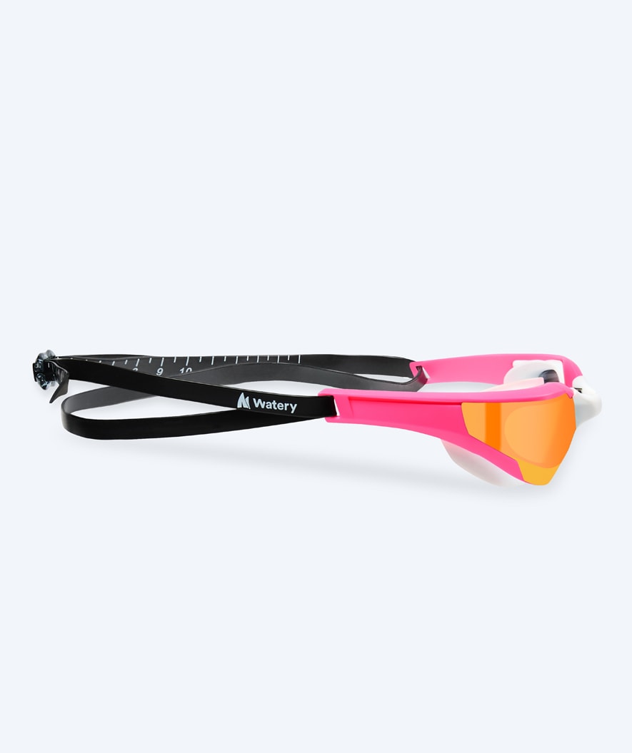 Watery swimming goggles - Instinct Elite Mirror - Pink/gold