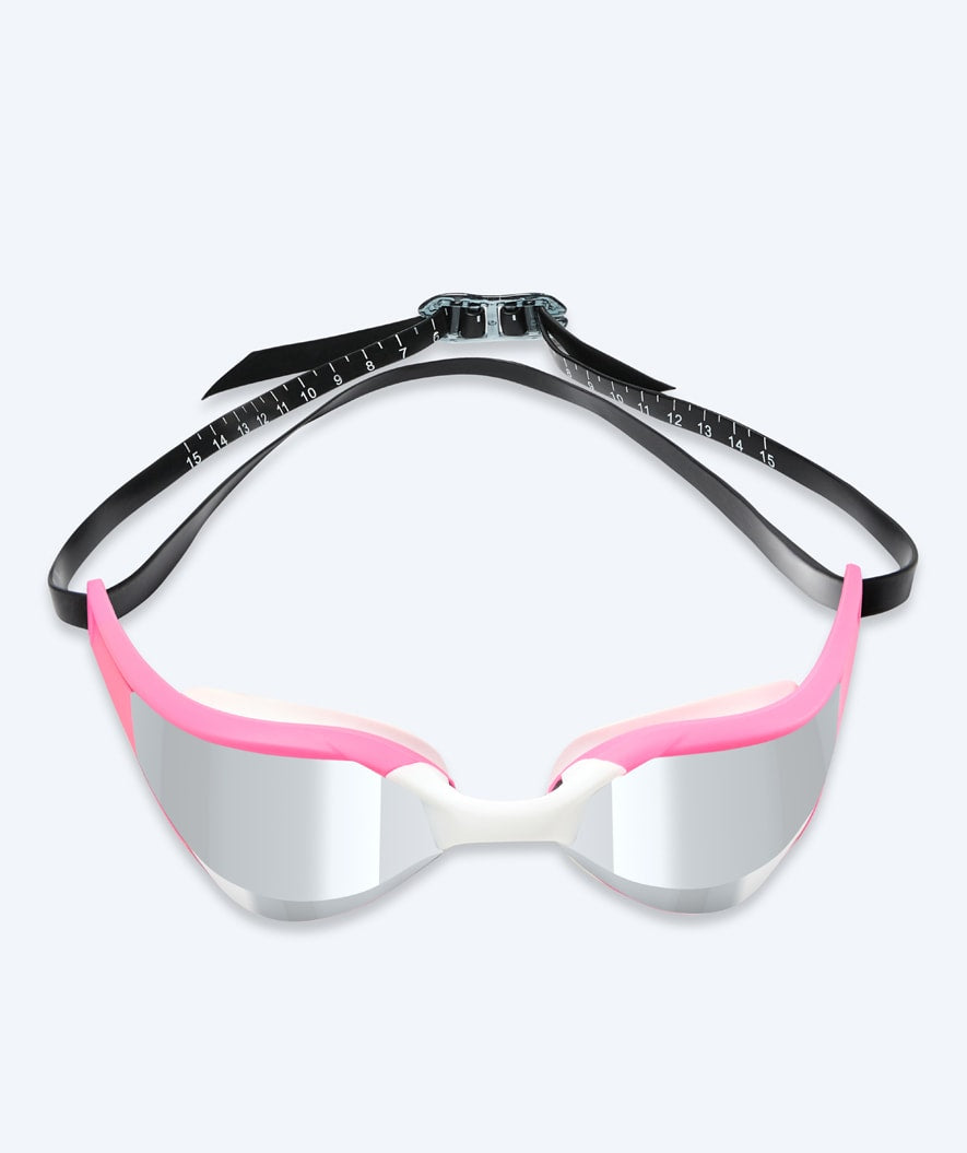 Watery swim goggles - Instinct Elite Mirror - Pink/silver