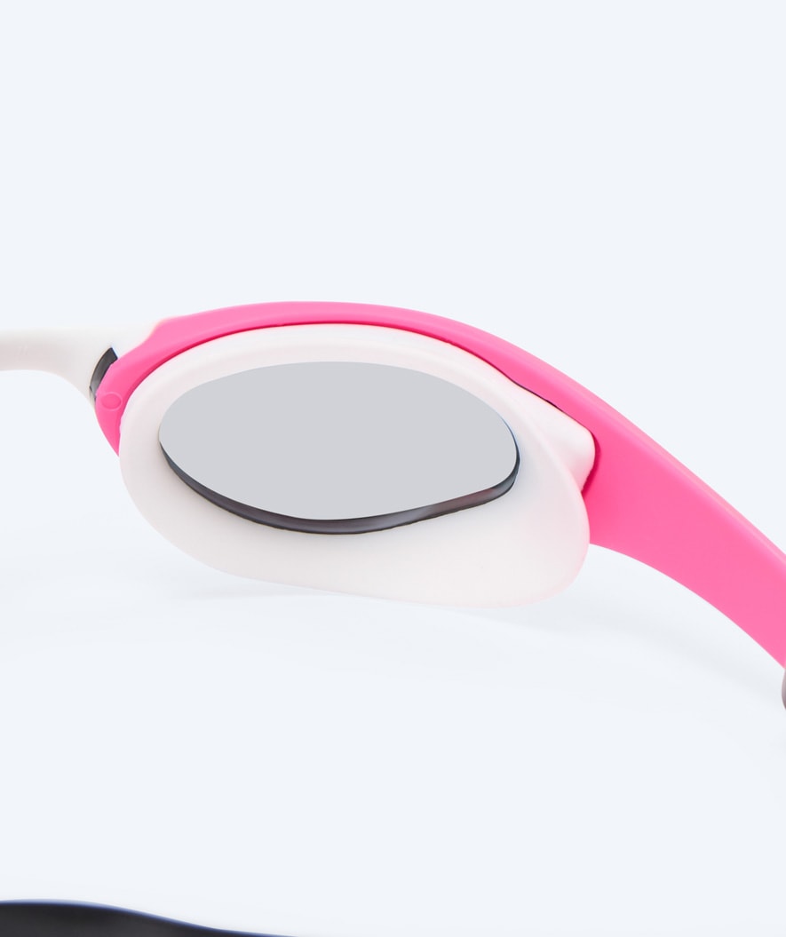 Watery swimming goggles - Instinct Elite Mirror - Pink/silver