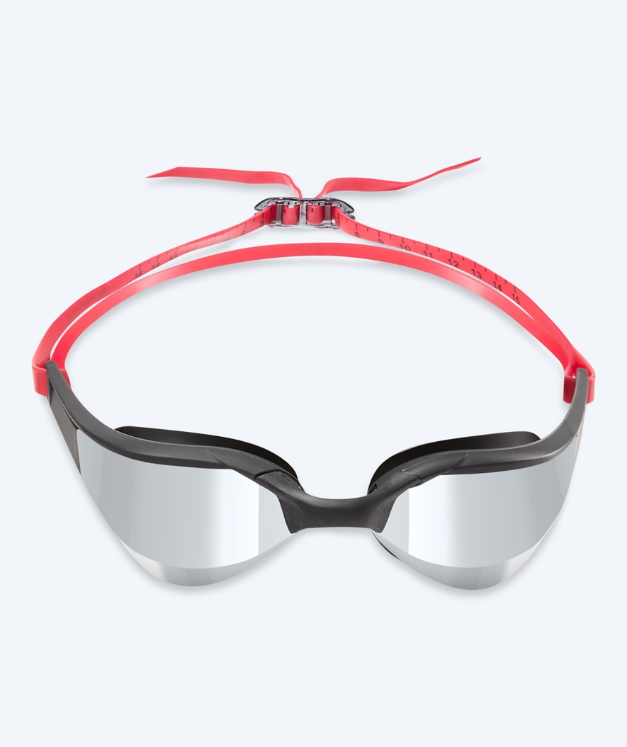 Watery swimming goggles - Instinct Elite Mirror - Red/silver