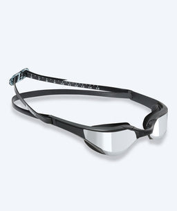 Watery swimming goggles - Instinct Elite Mirror - Black/silver