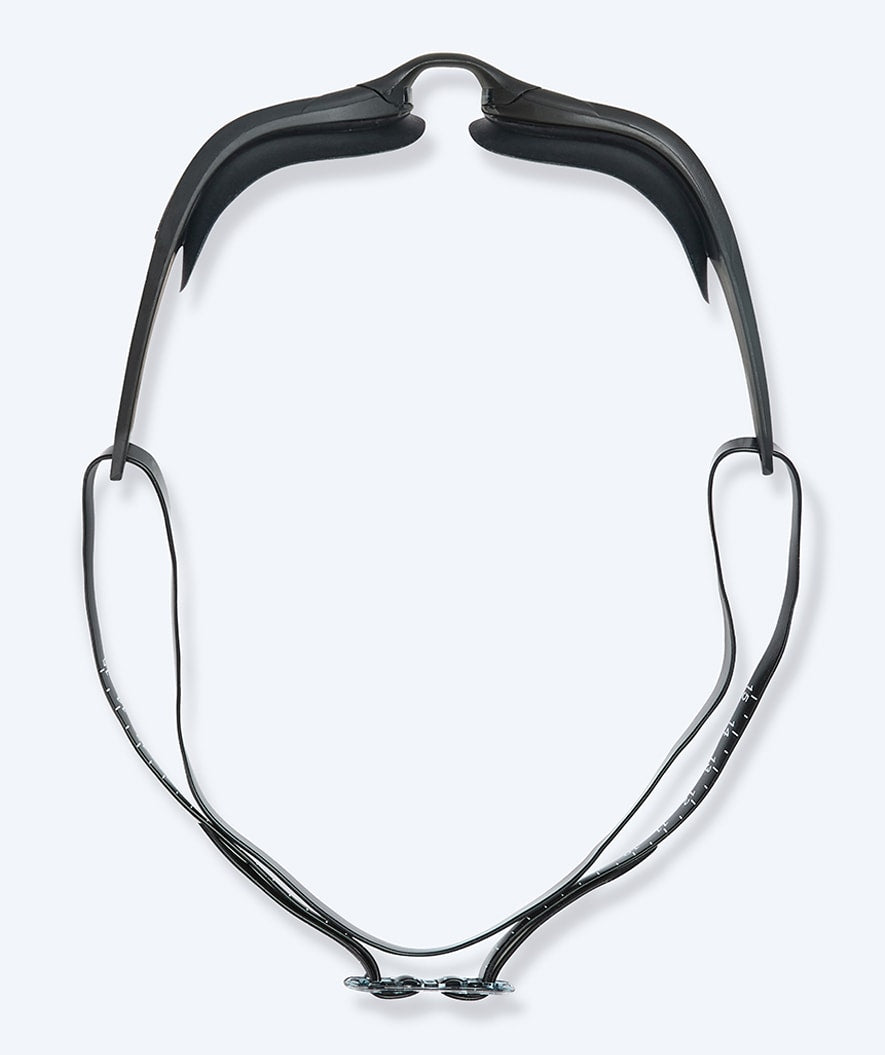 Watery swimming goggles - Instinct Elite Mirror - Black/silver