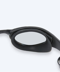 Watery swimming goggles - Instinct Elite Mirror - Black/silver