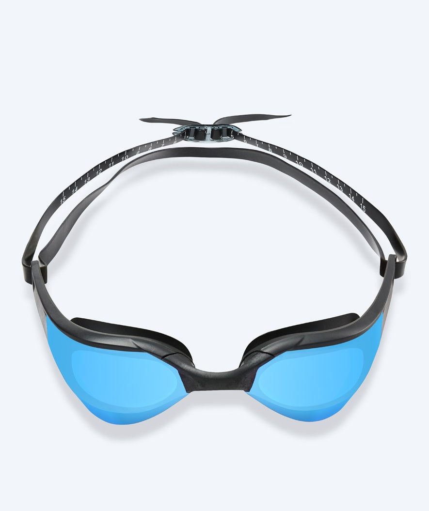 Watery swimming goggles - Instinct Elite Mirror - Black/blue