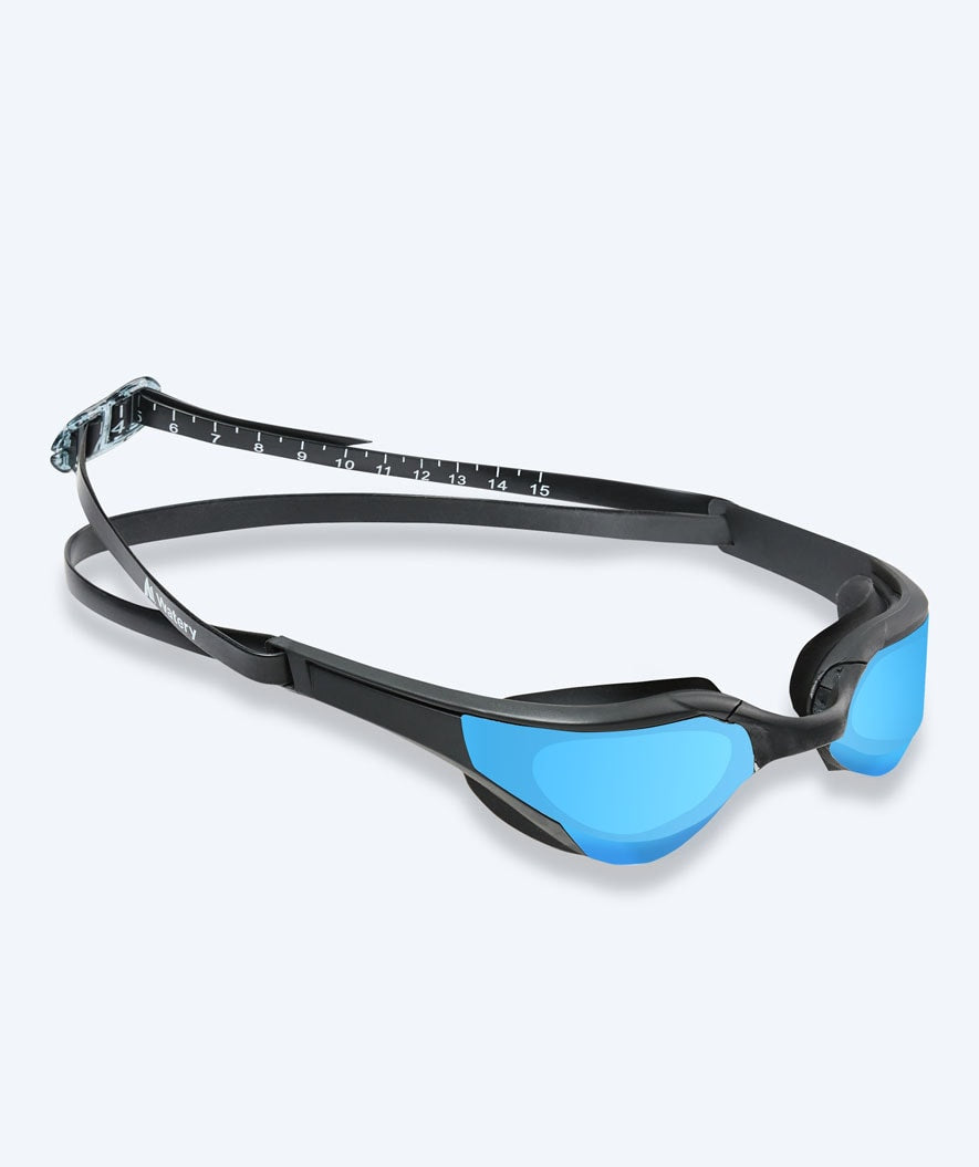 Watery swimming goggles - Instinct Elite Mirror - Black/blue