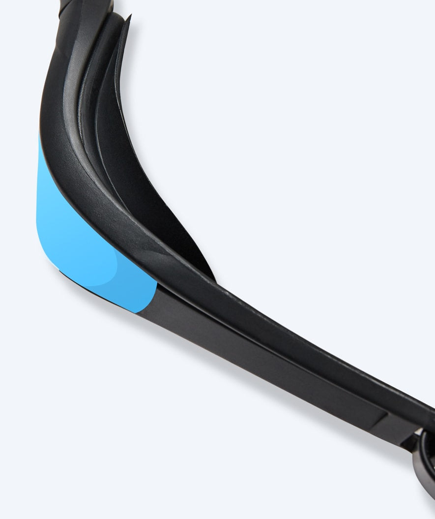 Watery swimming goggles - Instinct Elite Mirror - Black/blue