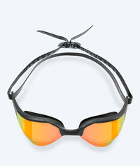 Watery swim goggles - Instinct Elite Mirror - Black/gold