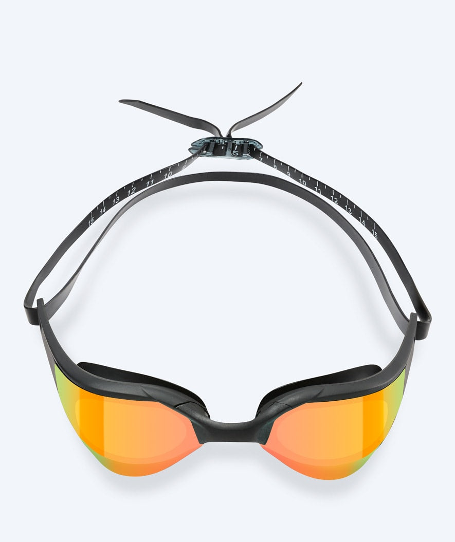 Watery swim goggles - Instinct Elite Mirror - Black/gold