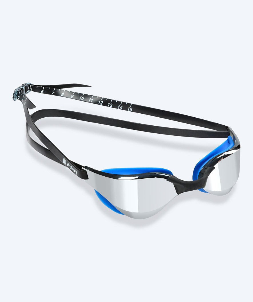 Watery swimming goggles - Instinct Ultra Mirror - Blue/silver