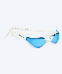 Watery swimming goggles - Instinct Mirror - White/blue