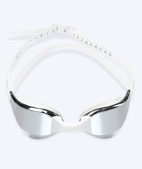 Watery swim goggles - Instinct Mirror - White/silver