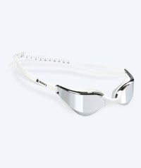 Watery swimming goggles - Instinct Mirror - White/silver