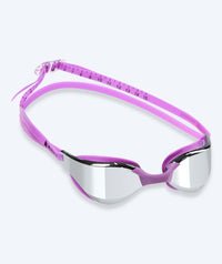 Watery swimming goggles - Instinct Mirror - Purple/silver
