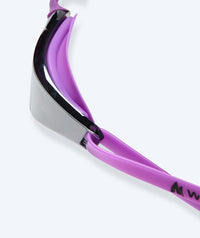Watery swim goggles - Instinct Mirror - Purple/silver