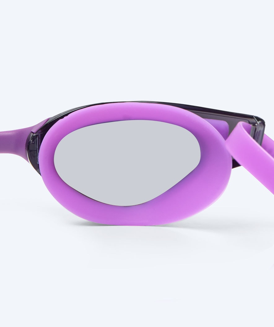 Watery swim goggles - Instinct Mirror - Purple/silver