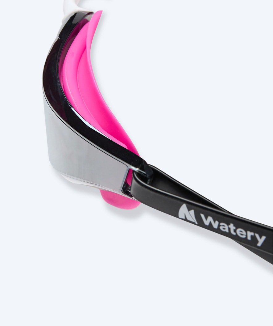 Watery swim goggles - Instinct Mirror - Pink/silver