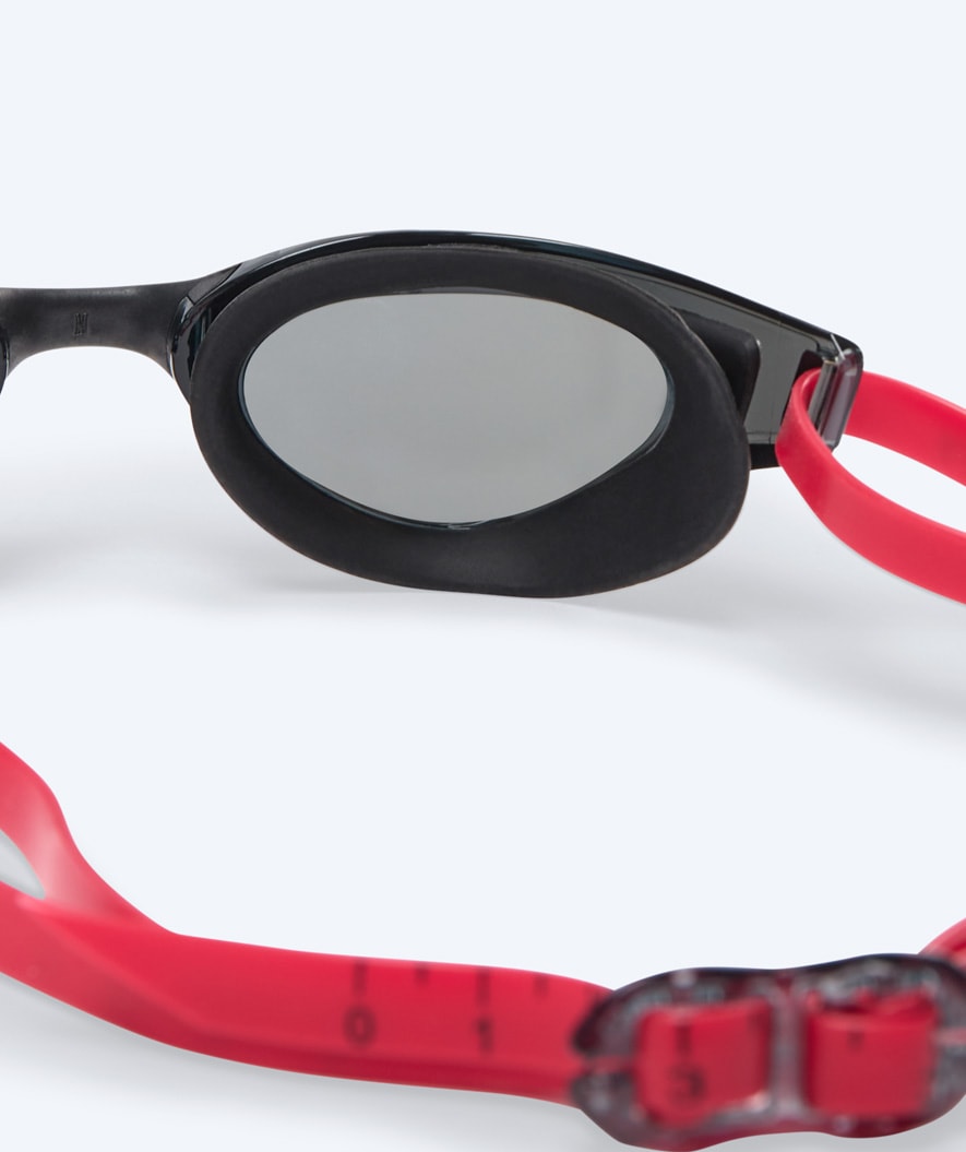 Watery swim goggles - Instinct Mirror - Red/silver