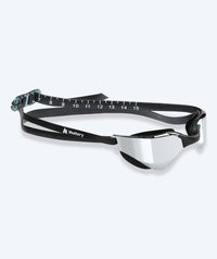 Watery swimming goggles - Instinct Mirror - Black/silver
