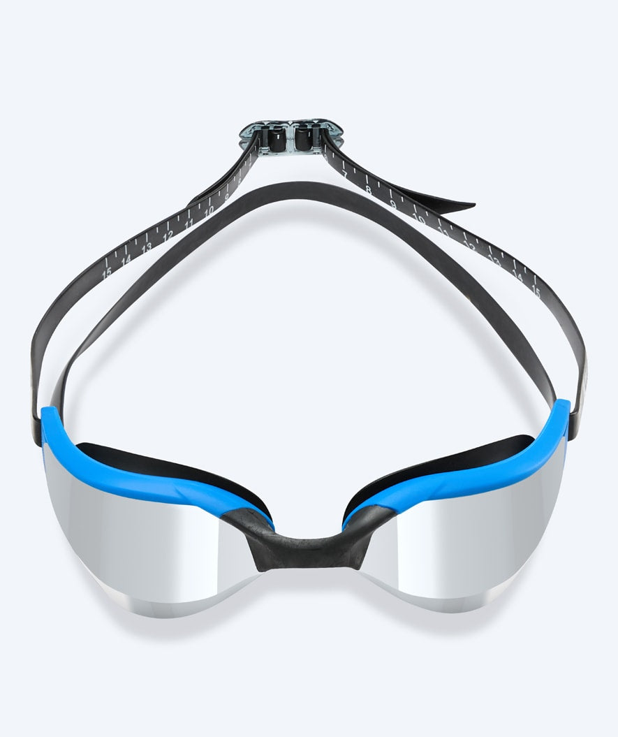 Watery swimming goggles - Instinct Mirror - Blue/silver