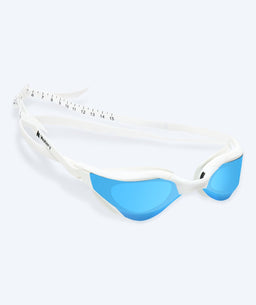 Watery swimming goggles - Instinct Ultra Mirror - White/blue