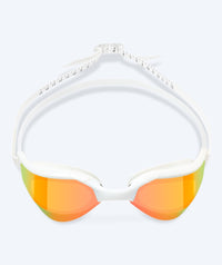 Watery swimming goggles - Instinct Ultra Mirror - White/gold