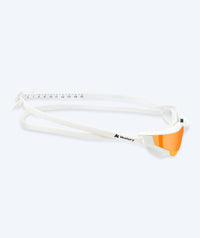 Watery swimming goggles - Instinct Ultra Mirror - White/gold
