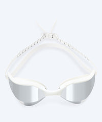 Watery swim goggles - Instinct Ultra Mirror - White/silver