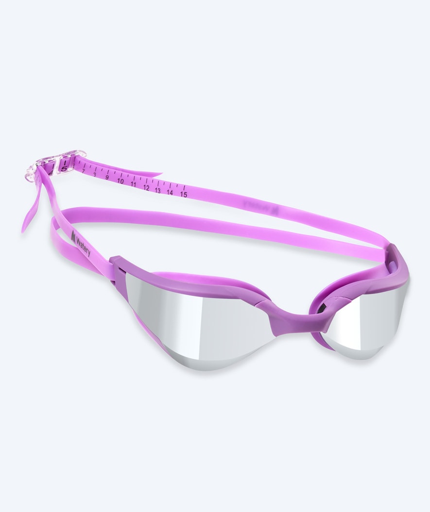 Watery swimming goggles - Instinct Ultra Mirror - Purple/silver