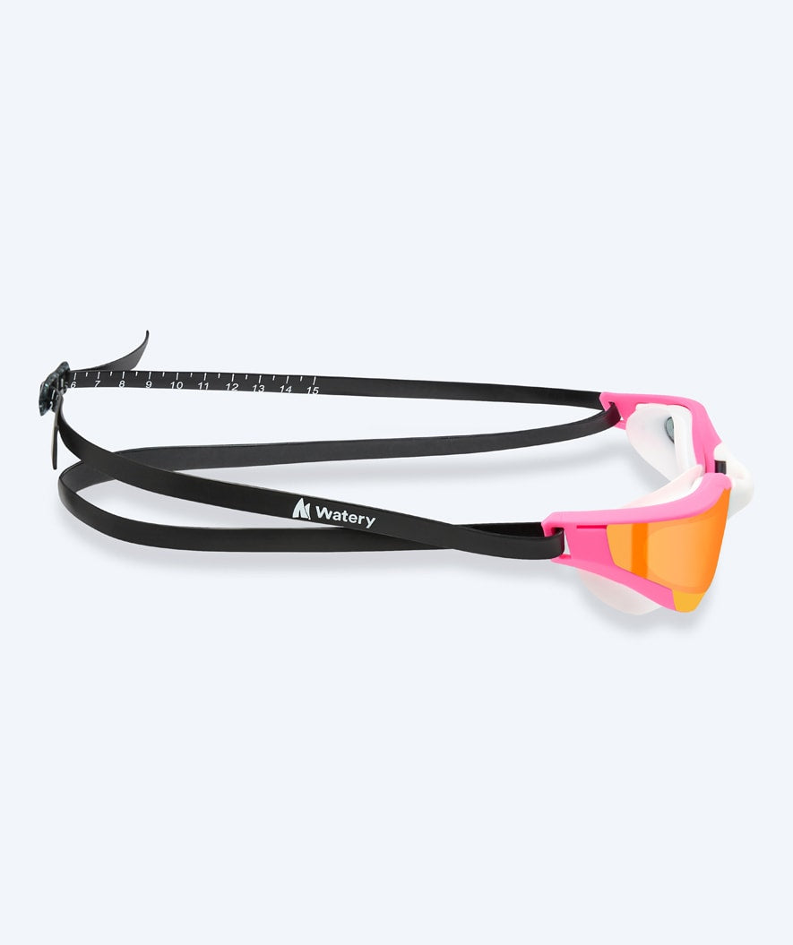 Watery swimming goggles - Instinct Ultra Mirror - Pink/gold